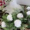 200-Pack: White Silk Carnation Picks, 5&#x22; Long, 3.5&#x22; Wide by Floral Home&#xAE;